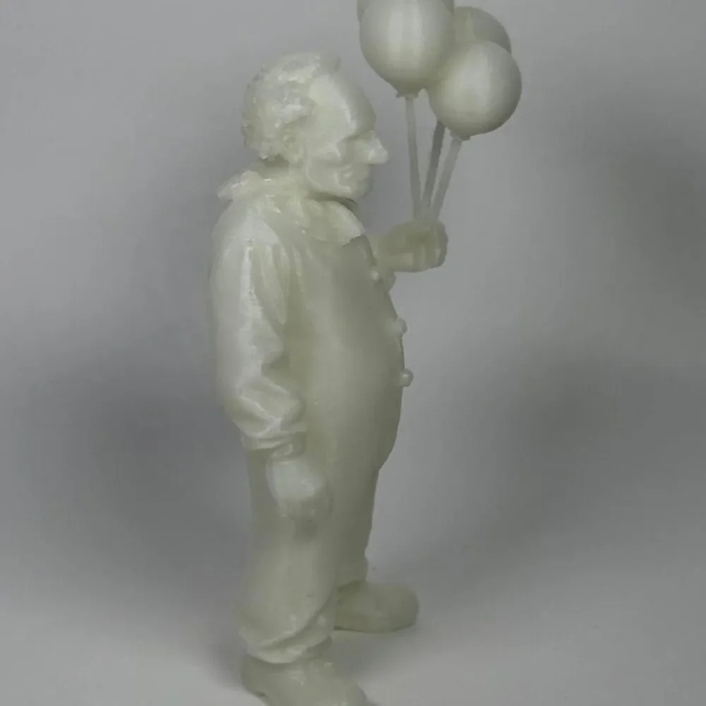 WRINKLES THE CLOWN, NETFLIX GLOW IN THE DARK CLOWN TOY